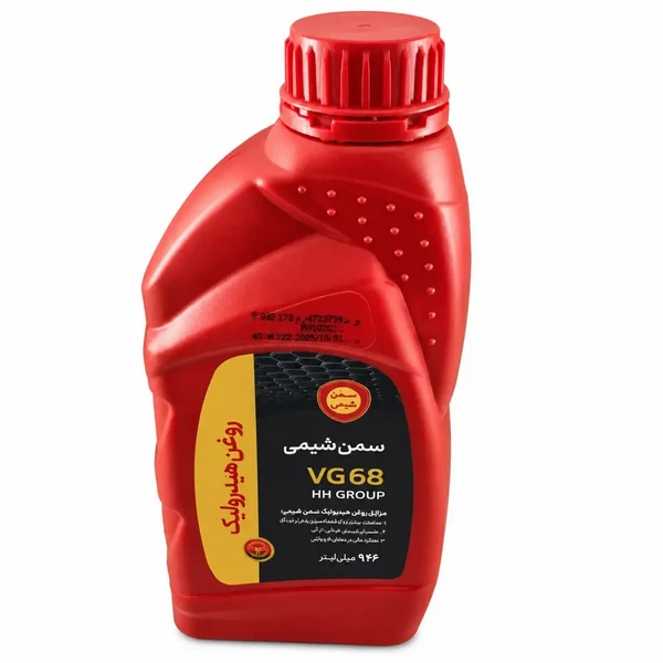 روغن هیدرولیک سمن شیمی VG 68 حجم ۹۴۶ میلیلیتر